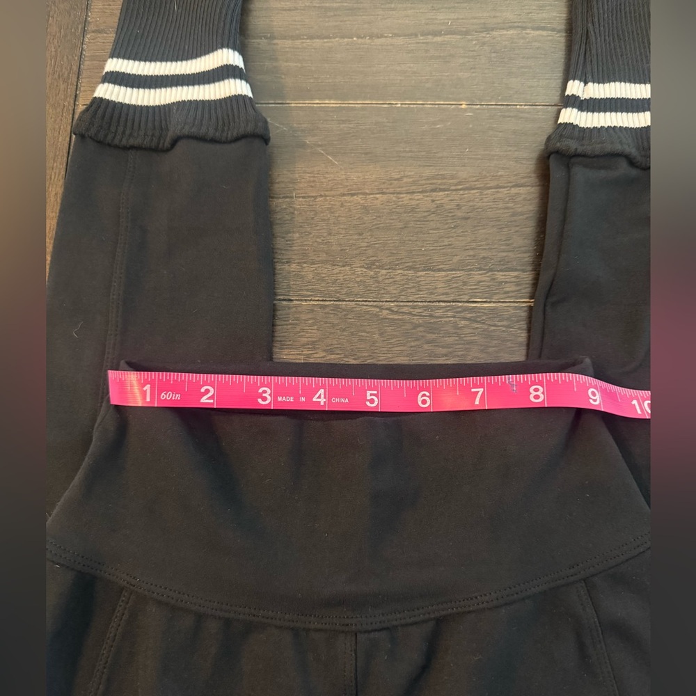 Bombshell Sportswear Black Sock Leggings - Picture 5 of 7